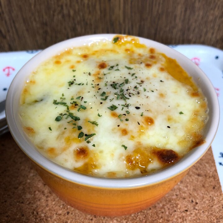 あつあつ!カボチャのグラタン風